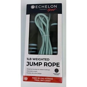 Echelon Connect Sport 1LB Weighted Adjustable Jump Rope Fitness Exercise